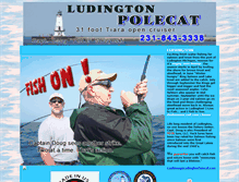 Tablet Screenshot of ludingtonpolecat.com